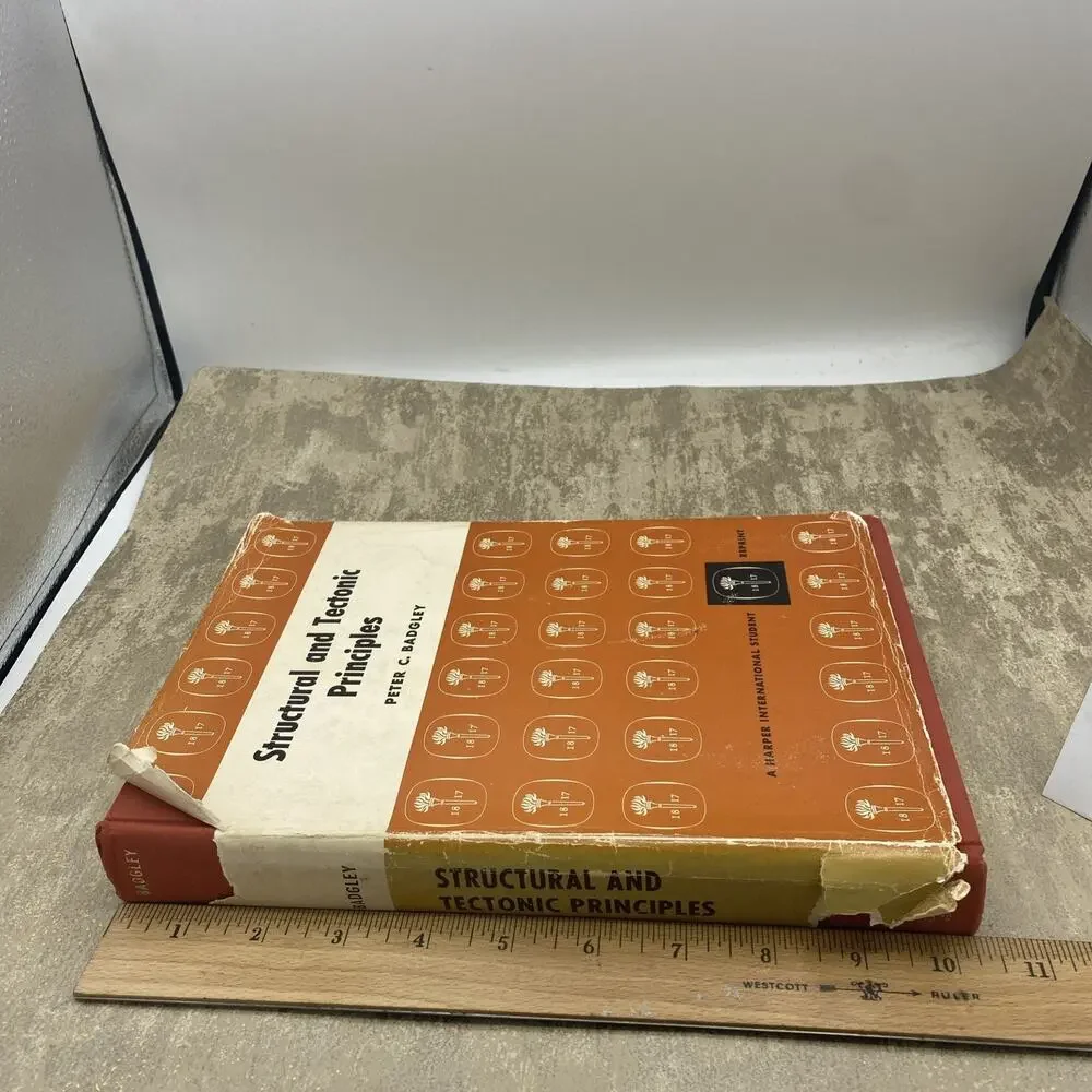 P C Badgley / Structural and Tectonic Principles 1965 Harper's Geoscience 1st ed